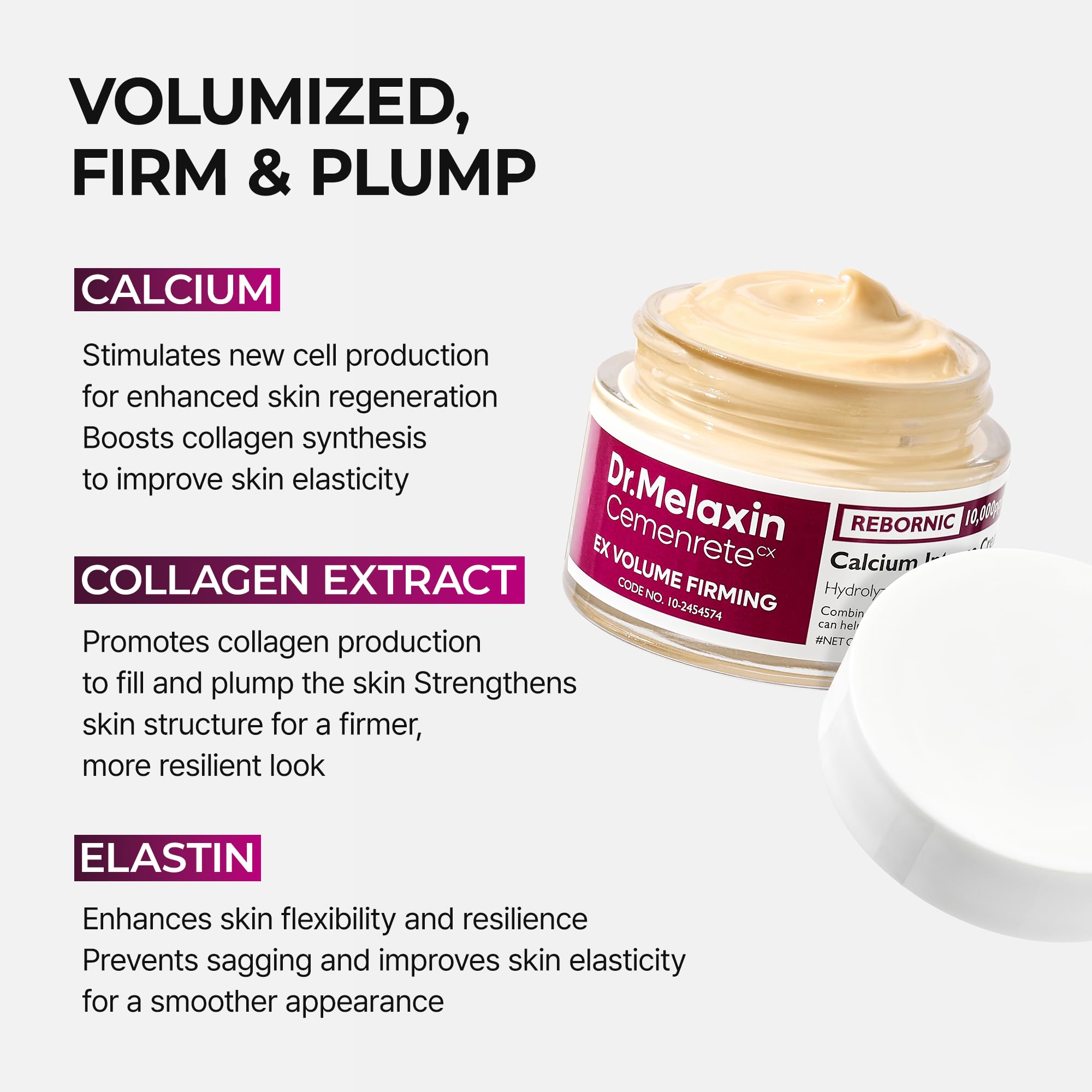 Under eye area coverage demonstration with Dr.Melaxin Cemenrete formula