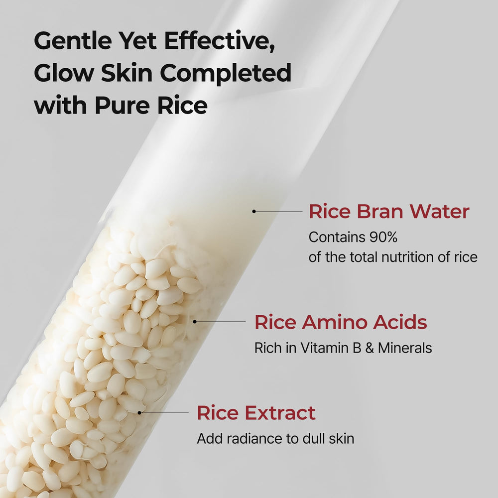 Applying Dr.Melaxin Peel Shot Glow Rice Toner delivers a refreshing, light layer.