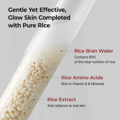Applying Dr.Melaxin Peel Shot Glow Rice Toner delivers a refreshing, light layer.