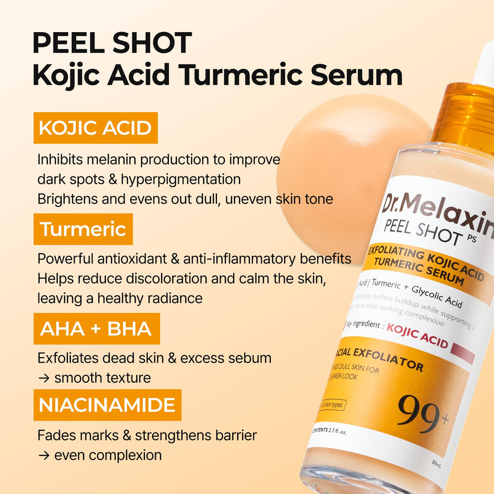 Niacinamide ingredient promoting brightness and clearer pores in Dr. Melaxin
