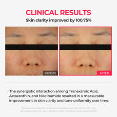Dr.Melaxin TXA Astaxantina textura desprendible revela piel más suave y refinada.