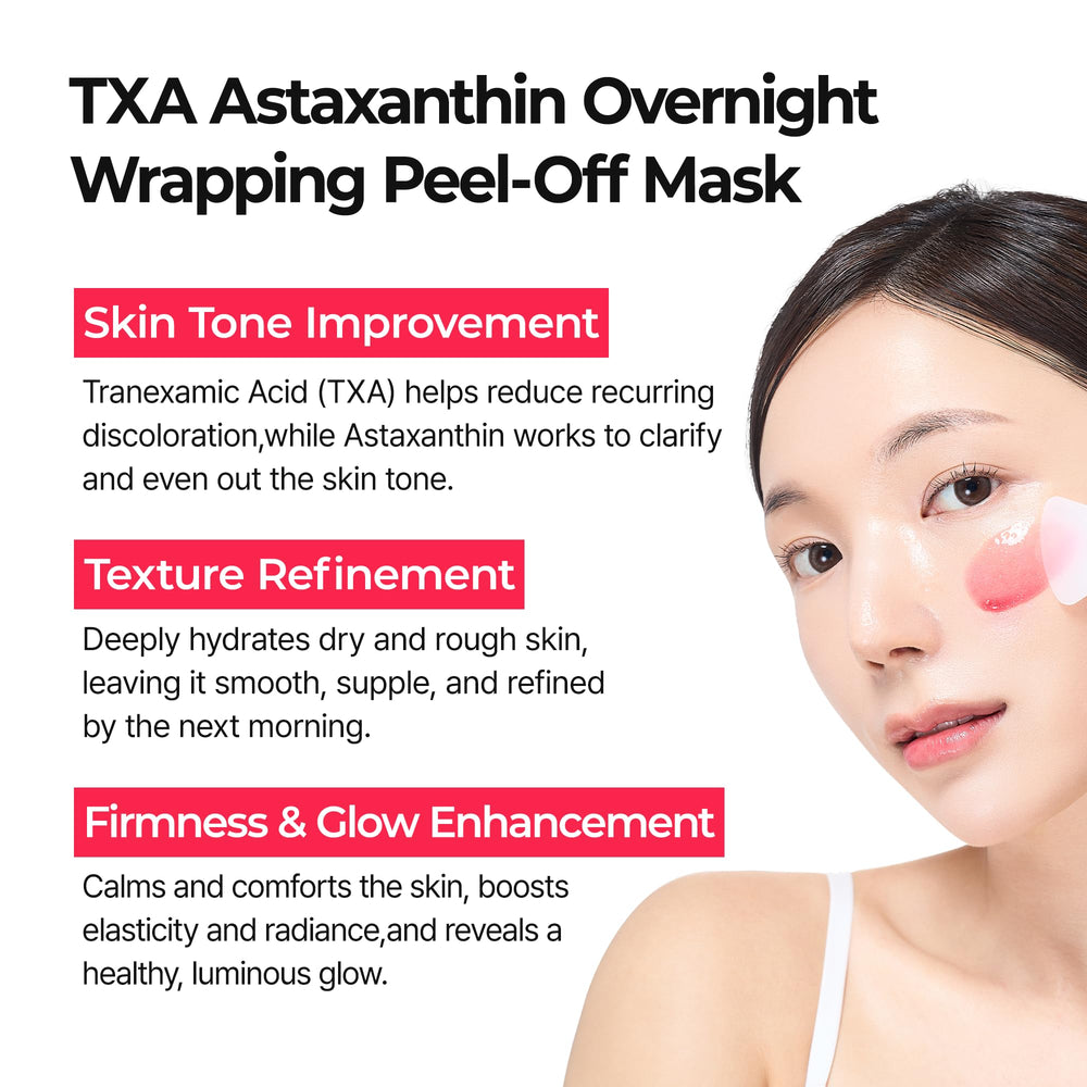 Dr.Melaxin TXA Astaxantina mejora tono de piel de forma gradual y natural.
