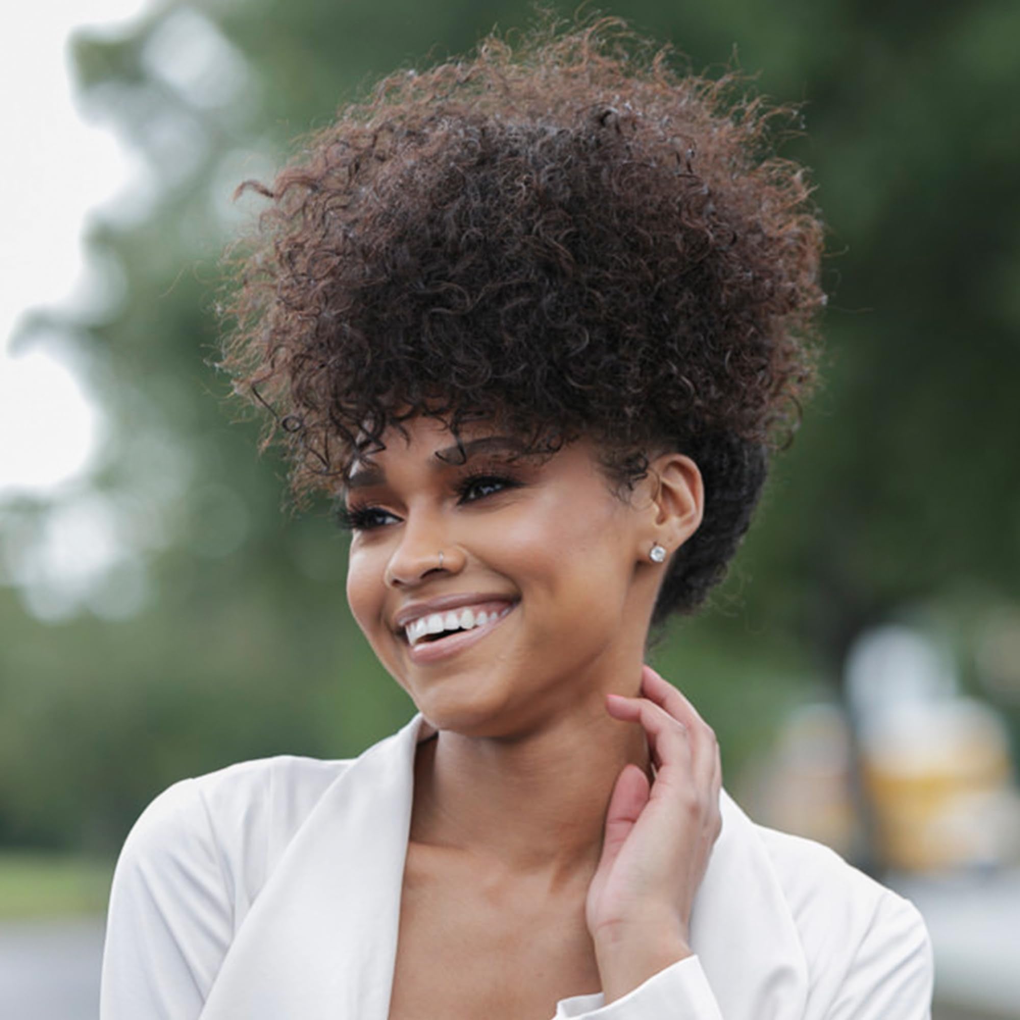 Hot oil treatment prep with Dr. Miracle's Gro Oil.