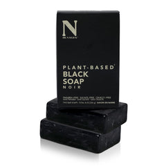 Dr Natural Black Bar Soap pack for rich lather and moisture.