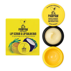 Dr. PawPaw Lip Scrub texture closeup showing exfoliation for smooth lips