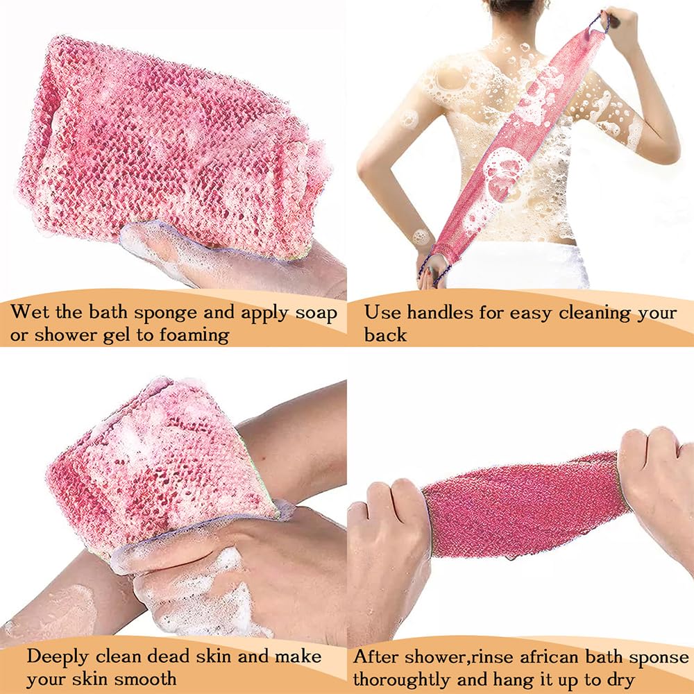 Dr.Pedi nylon net sponge creates rich lather for efficient daily cleansing.