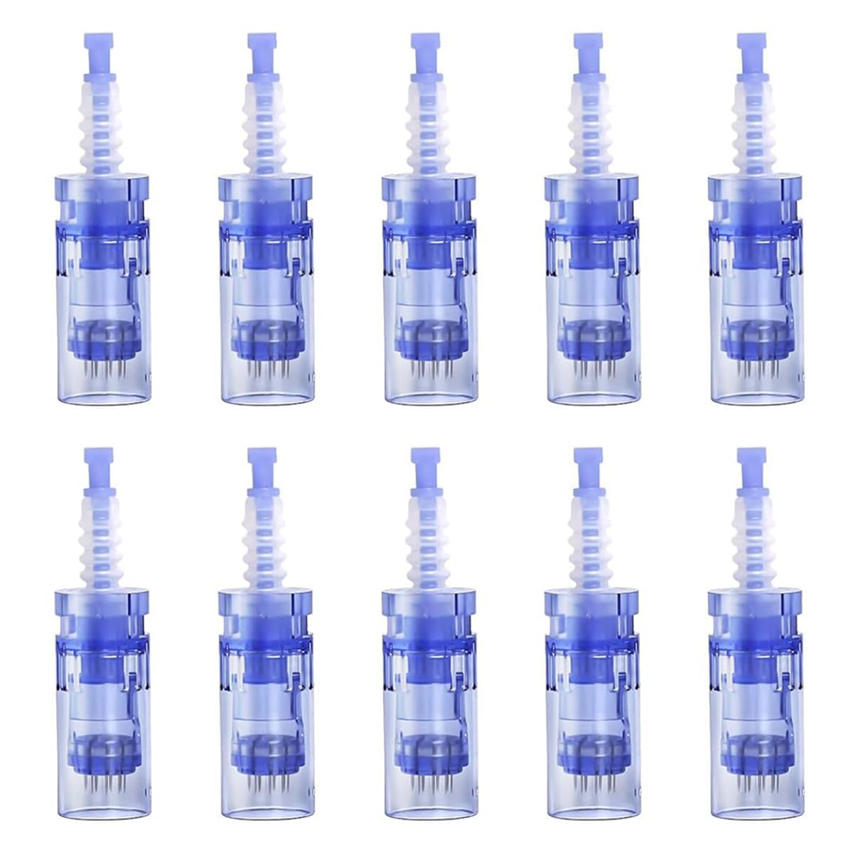 Dr Pen 0.25mm cartridges close-up for at-home microneedling sessions with precision needles