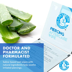 DR. PIERCING AFTERCARE: Limpieza suave para piercings en orejas.