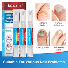 DR.RAPID bottle label highlights 25% undecylenic acid potency.