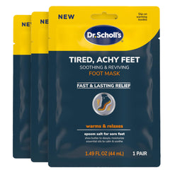 Dr. Scholl's botines calentadores para pies cansados brindan calor suave y relajación.