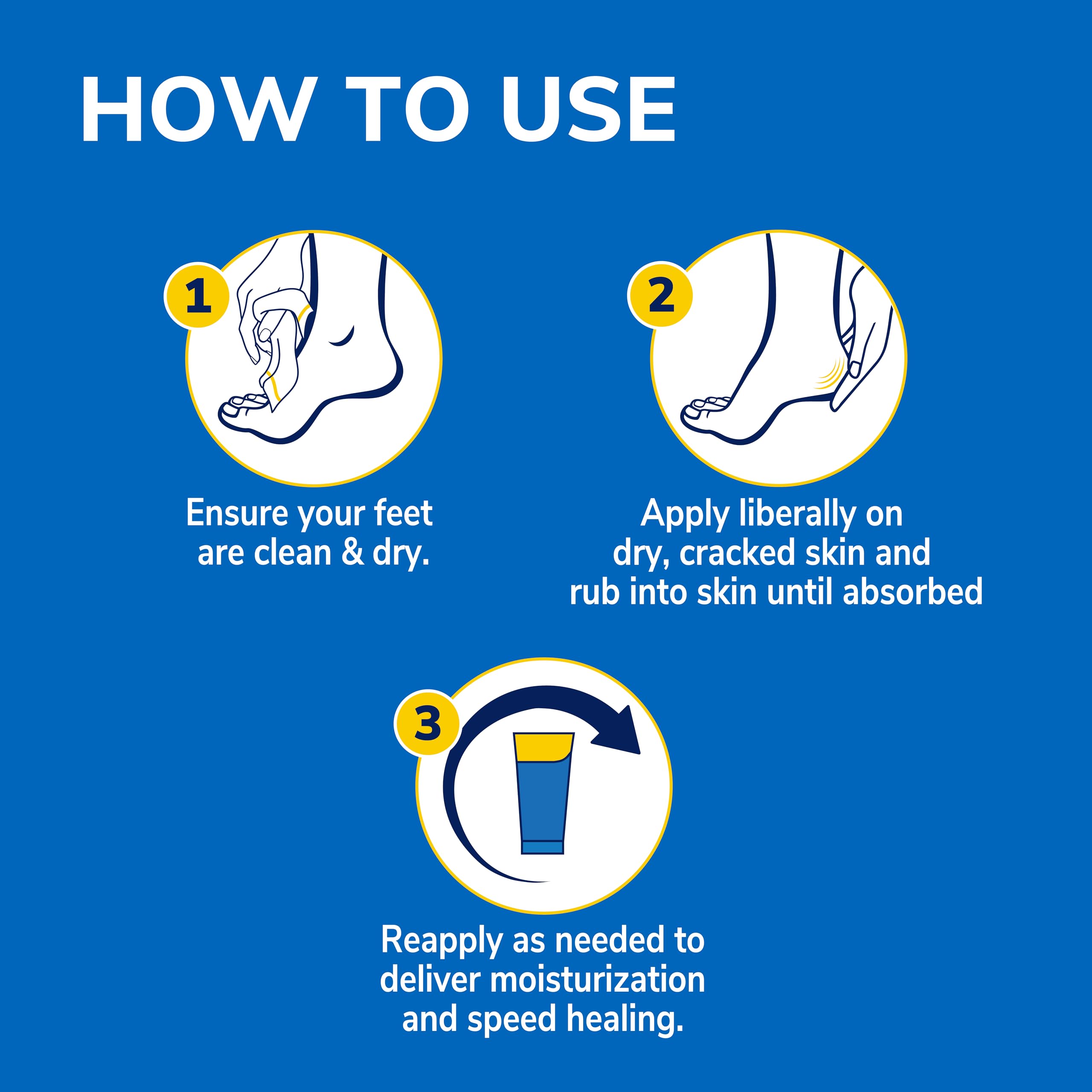 Dr. Scholl's foot care before and after shows smoother, healthier-looking feet.