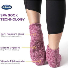 Low-cut silhouette of Dr. Scholl's Spa socks for all-day wear.