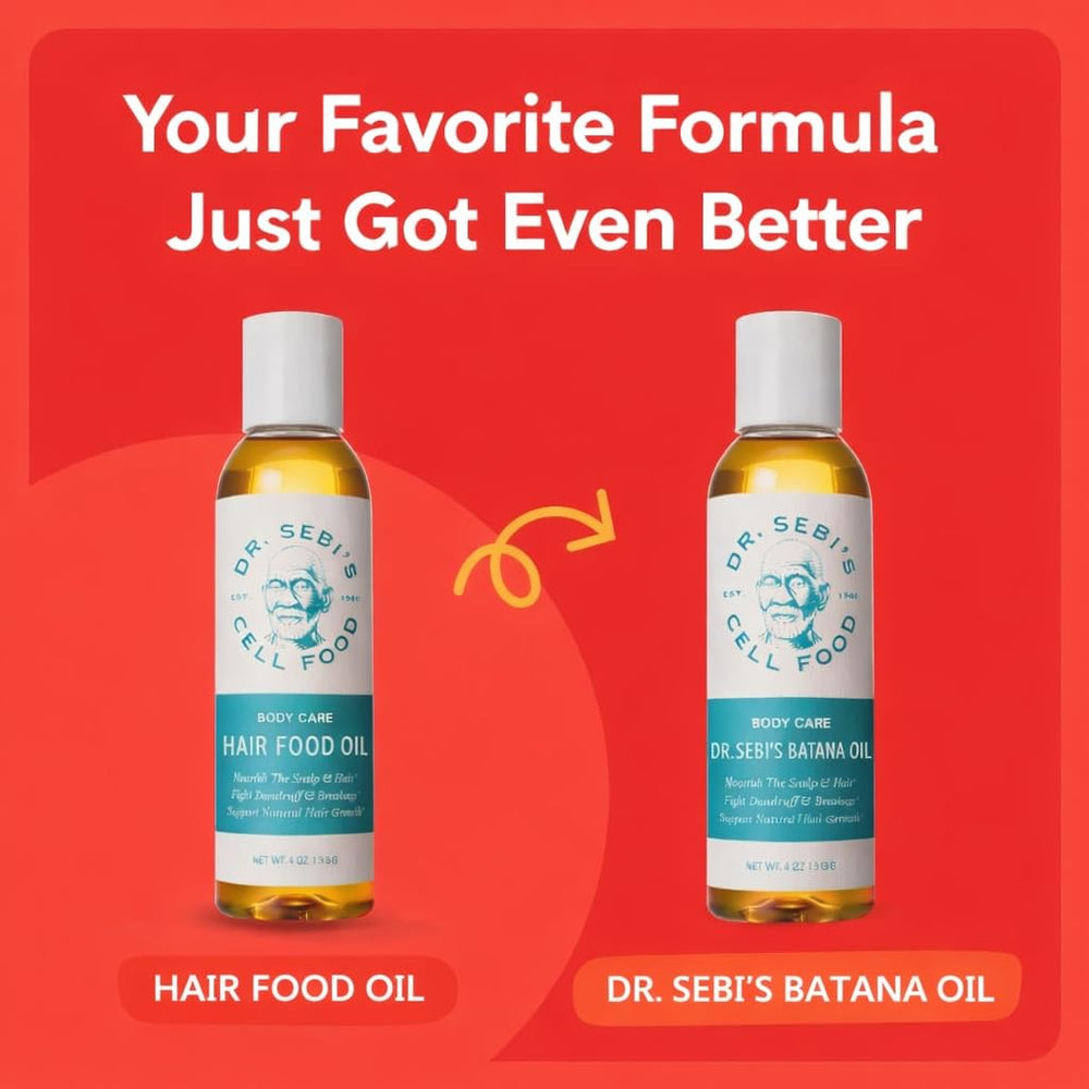 Dr. Sebi Batana Aceite de ingredientes puros y vegetales.