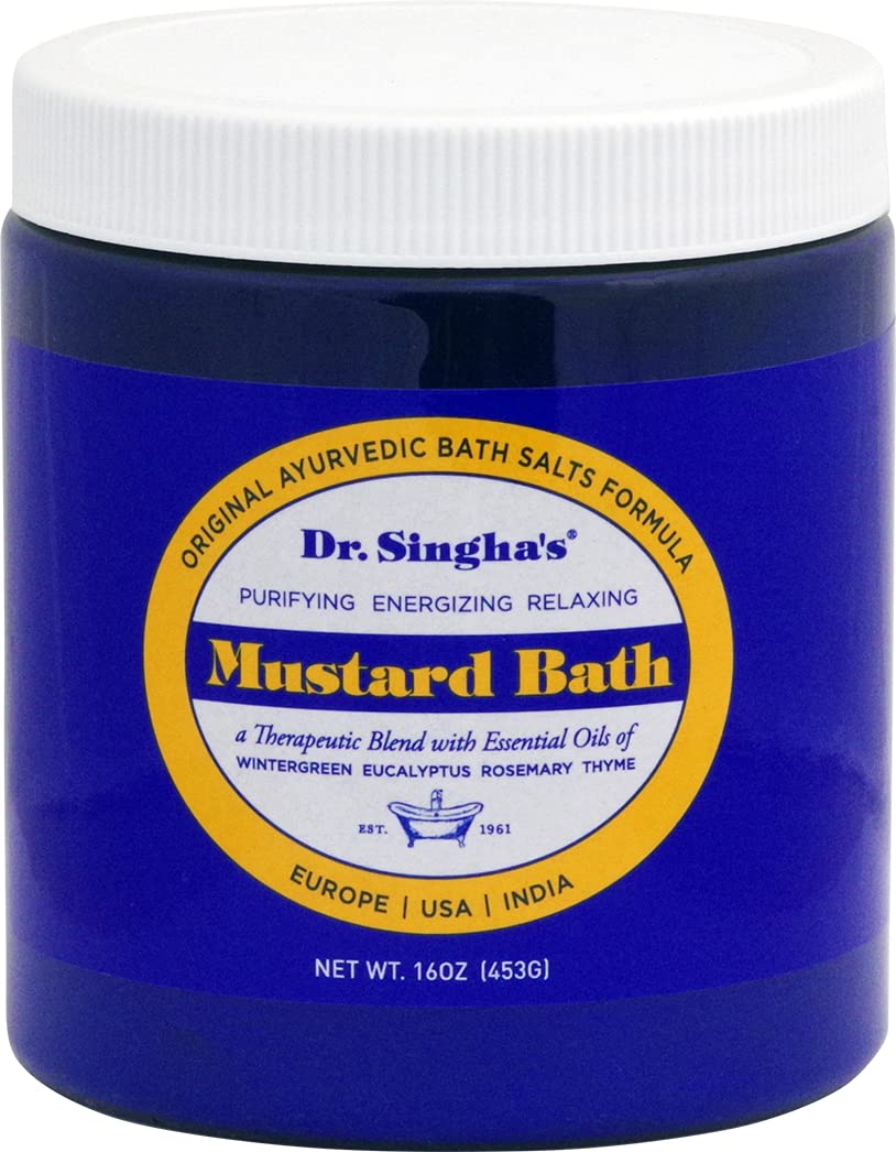 Dr. Singha's hydrotherapy blend for a soothing whole-body soak.