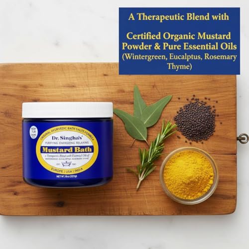 Dr. Singha's Mostaza: baño con aceites esenciales aromáticos