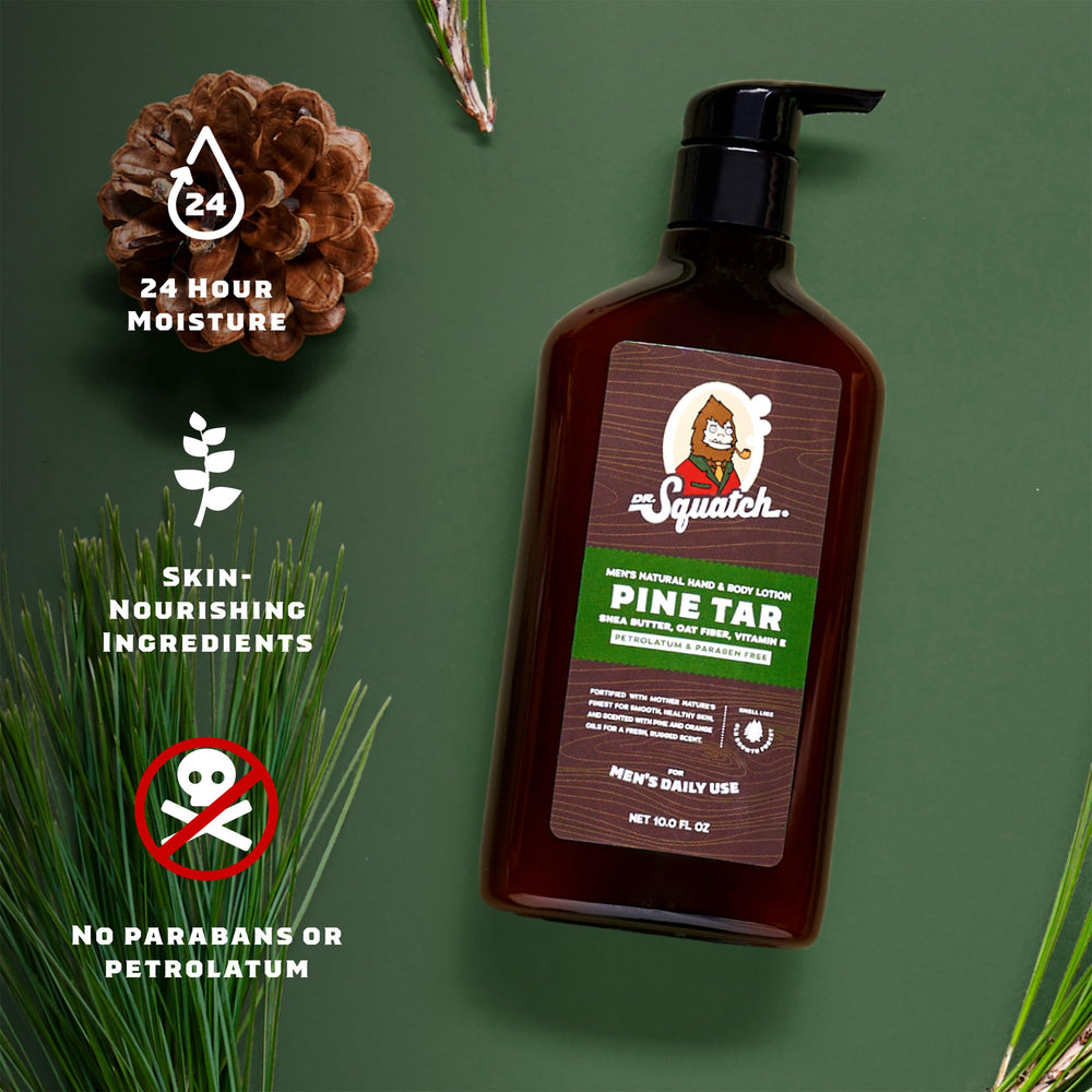 Dr. Squatch 2 pack packaging for easy daily hydration