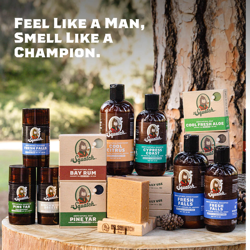 Dr. Squatch 5-pack gift set image signaling versatile gift for men