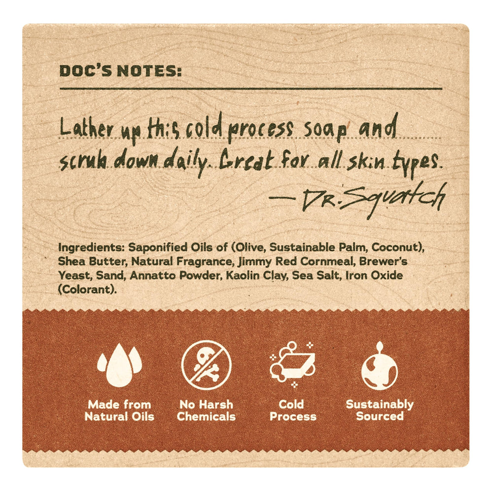 Dr. Squatch barra-jabon natural proceso-frio: cuidado suave para la piel.