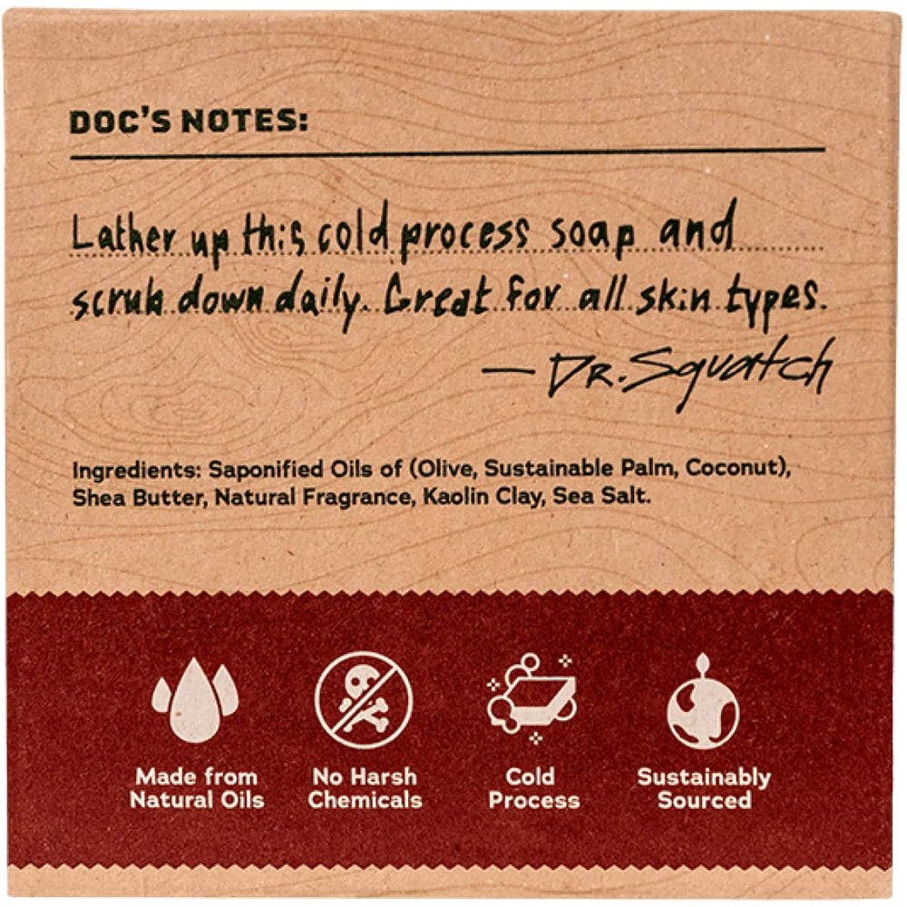 Dr. Squatch Bay Rum, barra en la ducha, experiencia refrescante y masculina