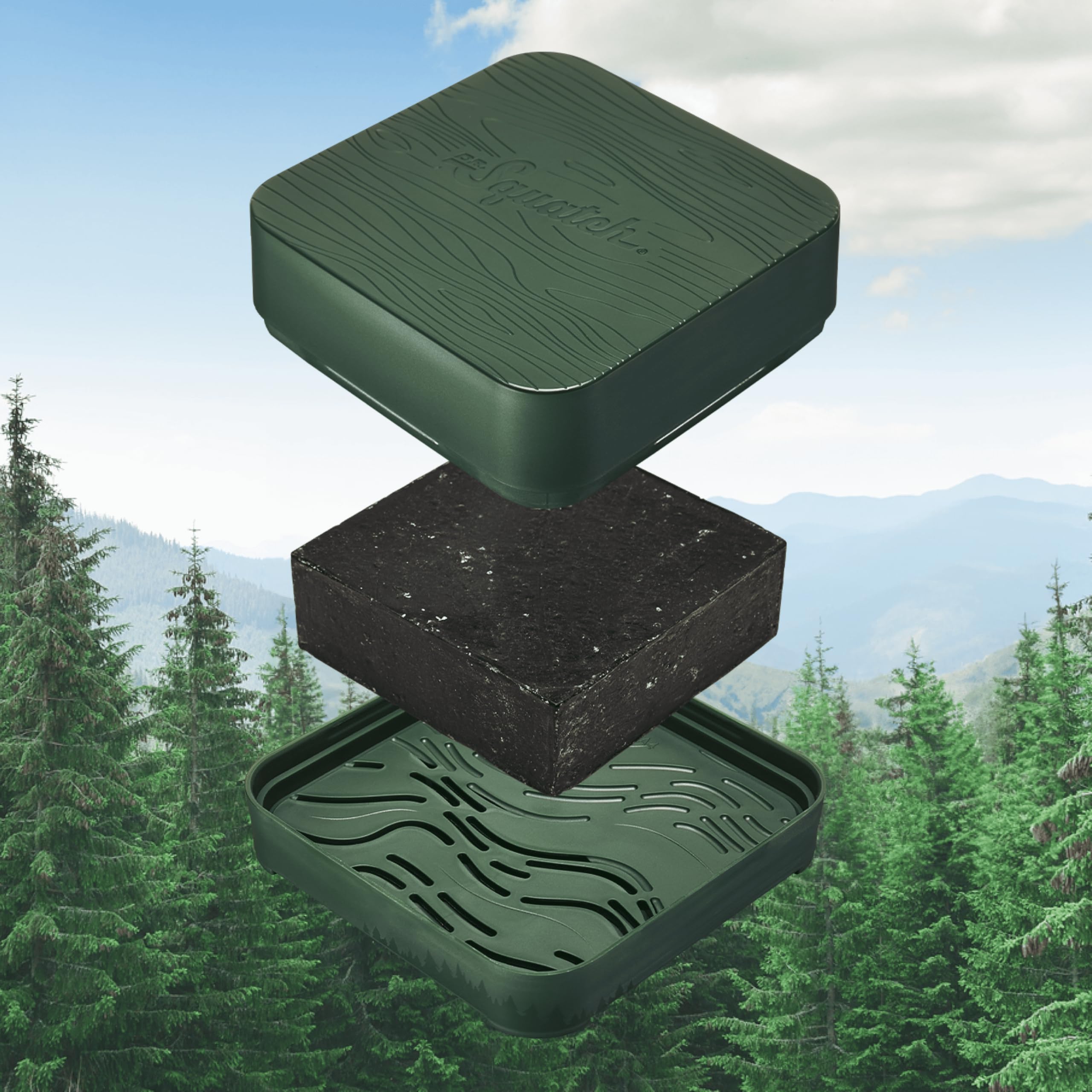 Dr Squatch Birchwood Breeze soap bar with natural, cold-processed formula for daily grooming.