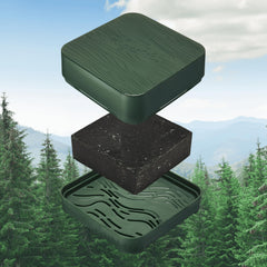 Dr Squatch Birchwood Breeze soap bar with natural, cold-processed formula for daily grooming.