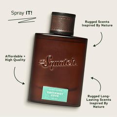 Close up of Castaway Cove spray cap for all day fragrance