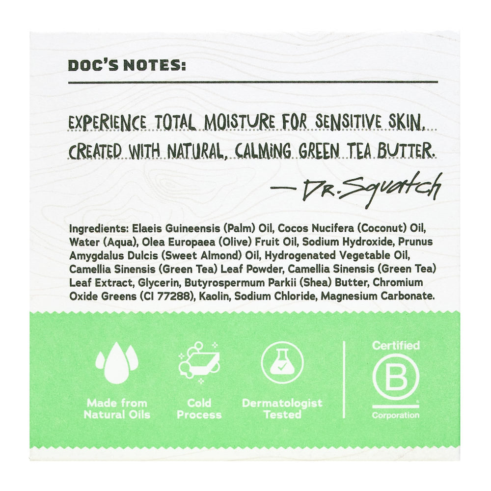 Dr. Squatch cold-process method emphasizes clean, simple routine