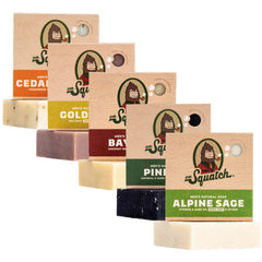 Dr. Squatch Cool Fresh Aloe bar visual showing a refreshing masculine scent for daily use