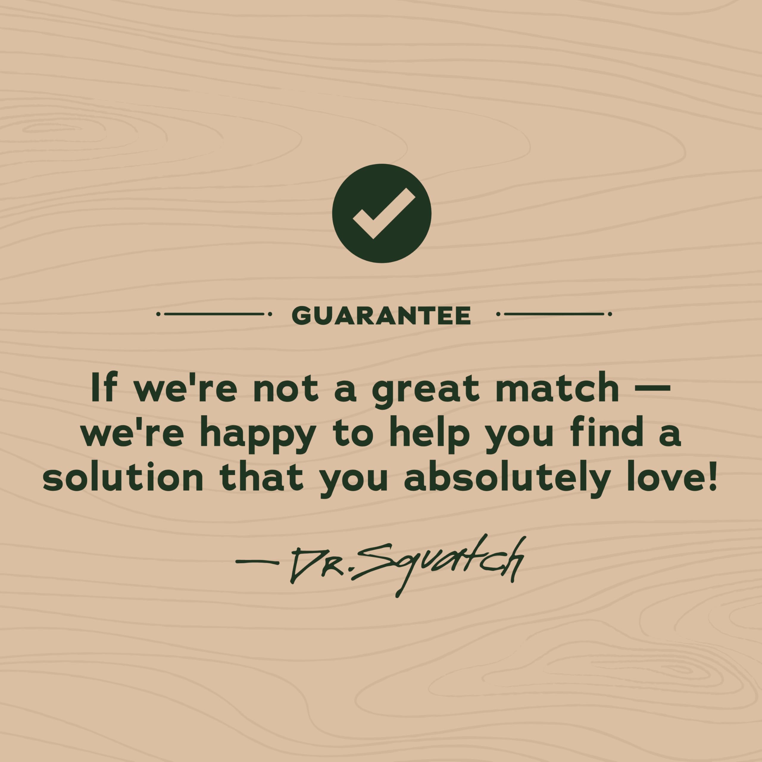 Dr. Squatch deodorant in use after shower for daily freshness.