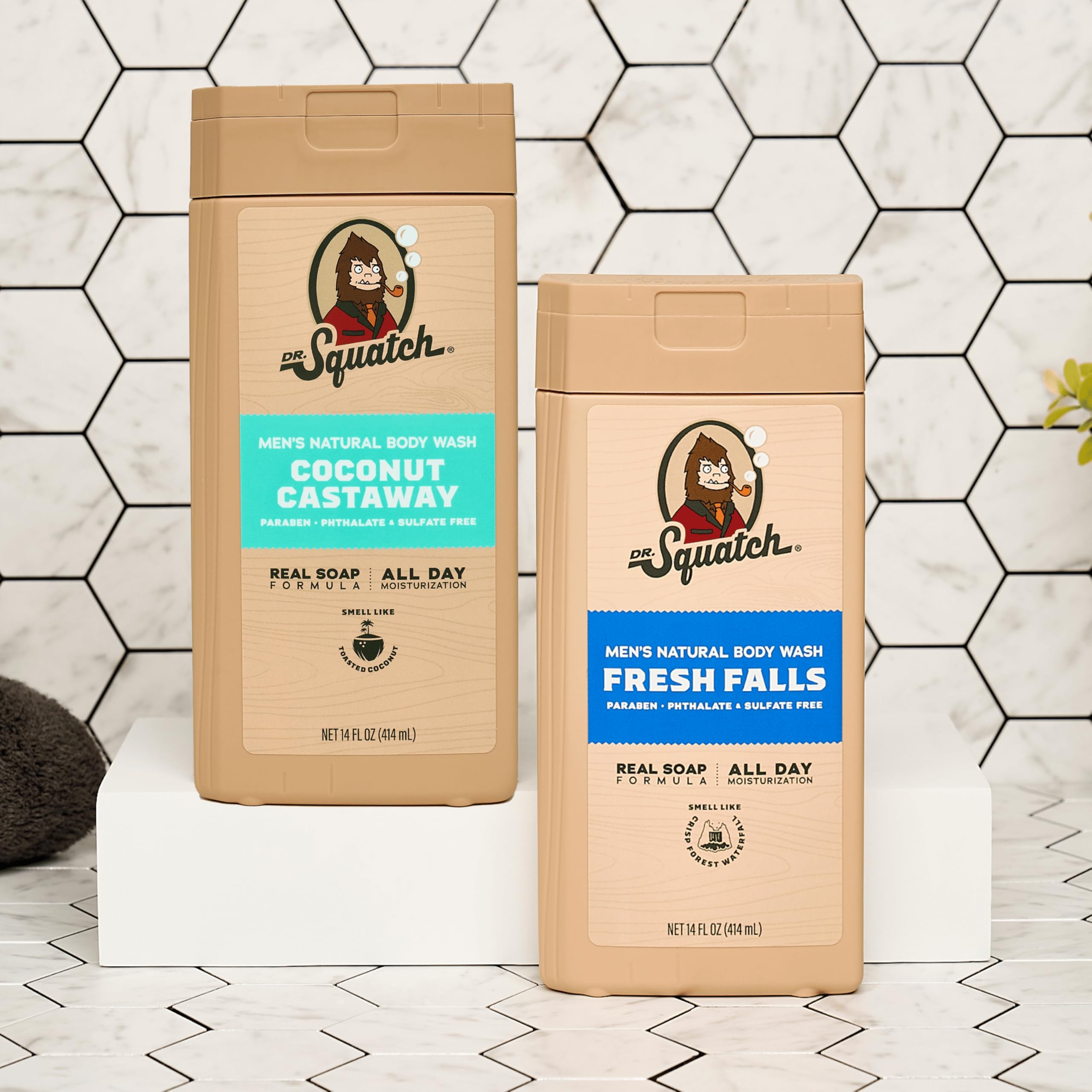 Dr. Squatch Dermatologist-tested formula aims for non irritant daily use