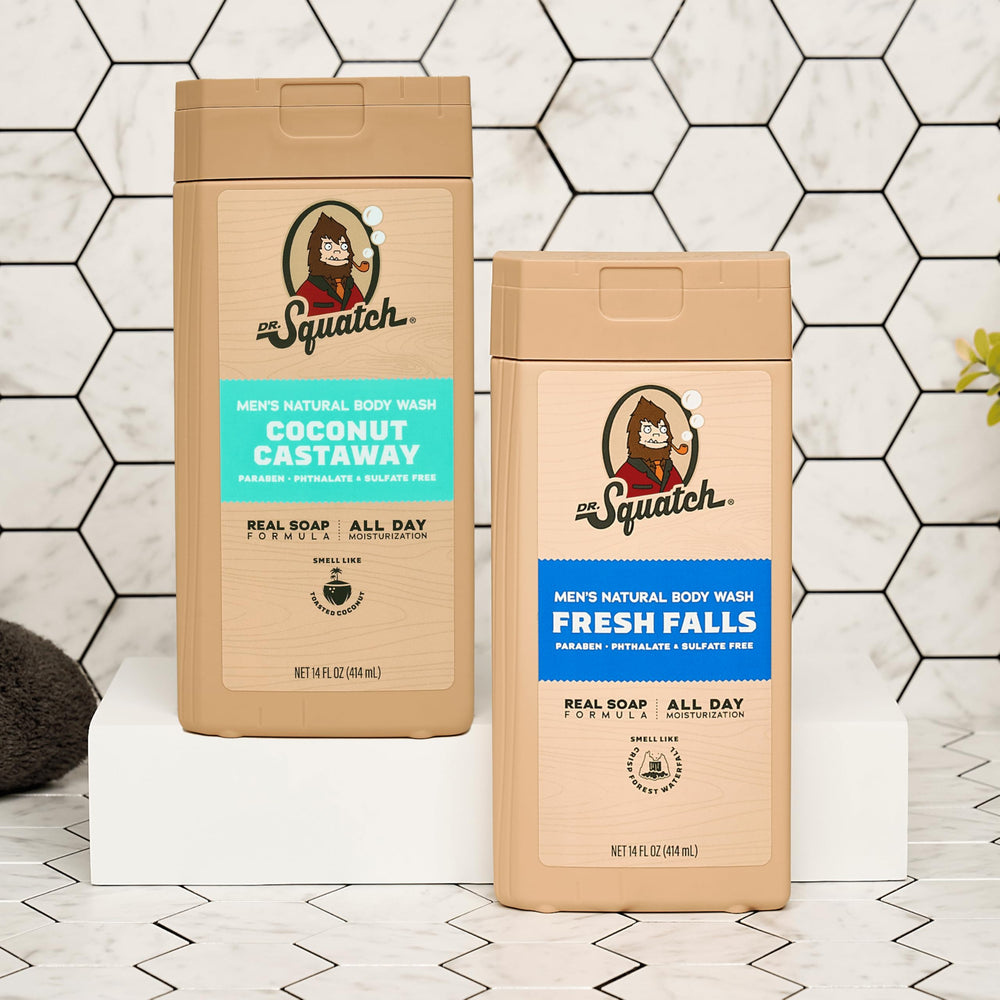 Dr. Squatch Dermatologist-tested formula aims for non irritant daily use