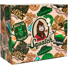 Dr. Squatch Fireside Bourbon Cologne bottle offering a refined, warm scent.
