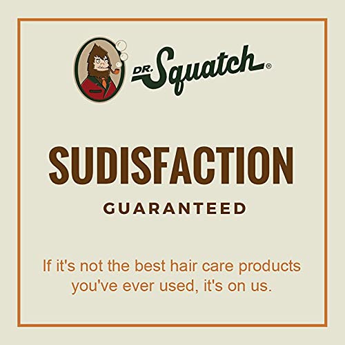 Dr Squatch Fresh Falls product shot emphasizes 98-100 percent natural ingredients and brand trust