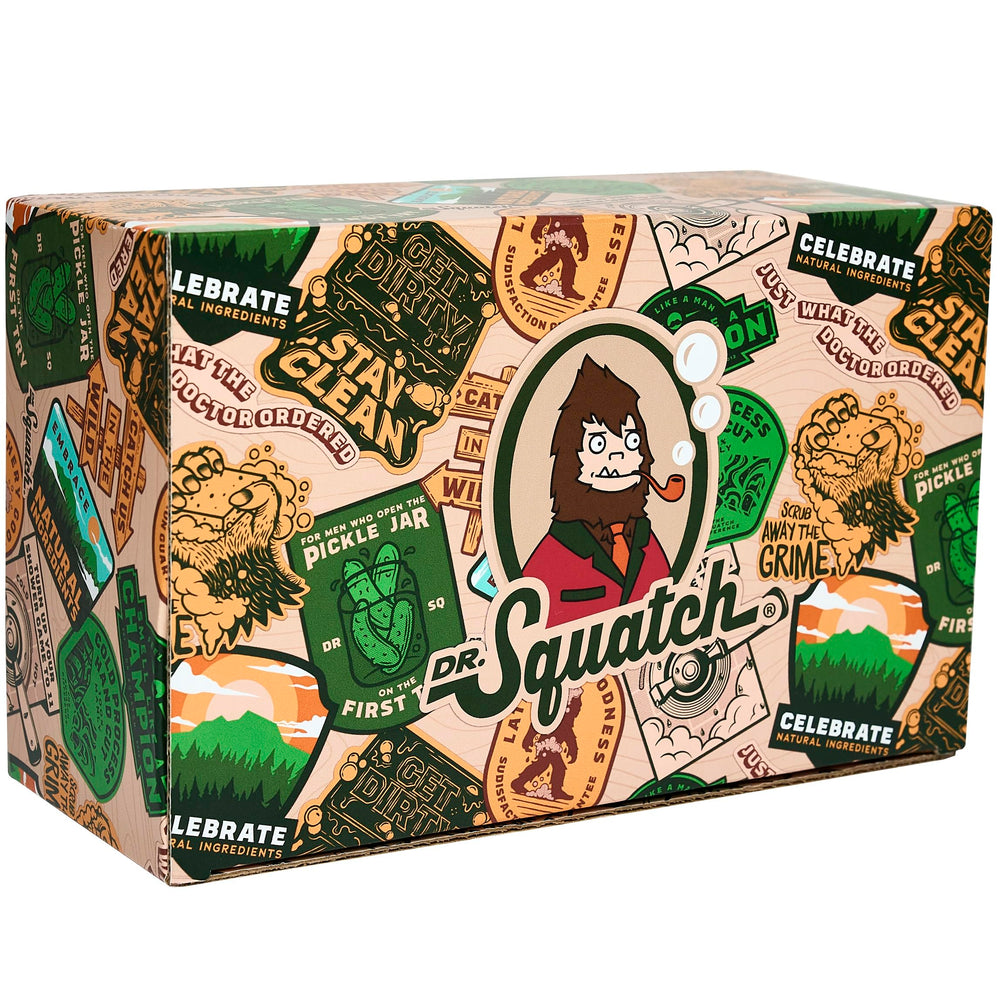 Dr. Squatch Mens Soap and Cologne Gift Box showcased as a thoughtful gift.