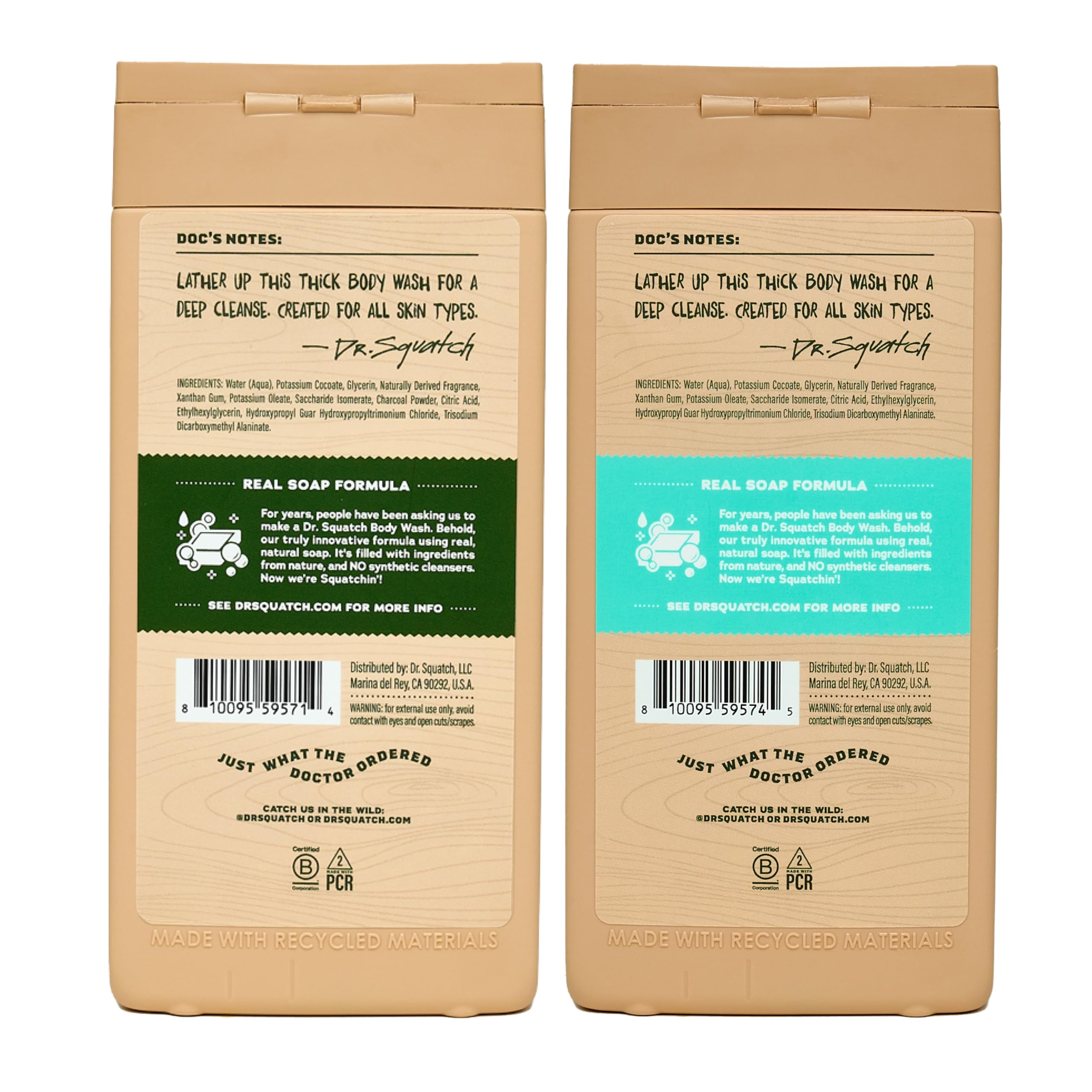 Morning shower ritual with Dr. Squatch Pine Tar Castaway for refreshed skin