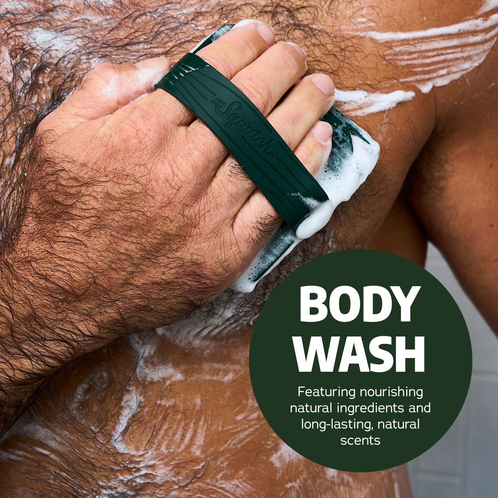 Dr. Squatch Scent-Lock technology visual signals longer fragrance duration
