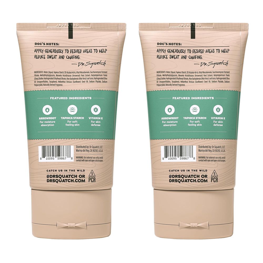 Dr. Squatch 2-pack front view shows value and convenience.