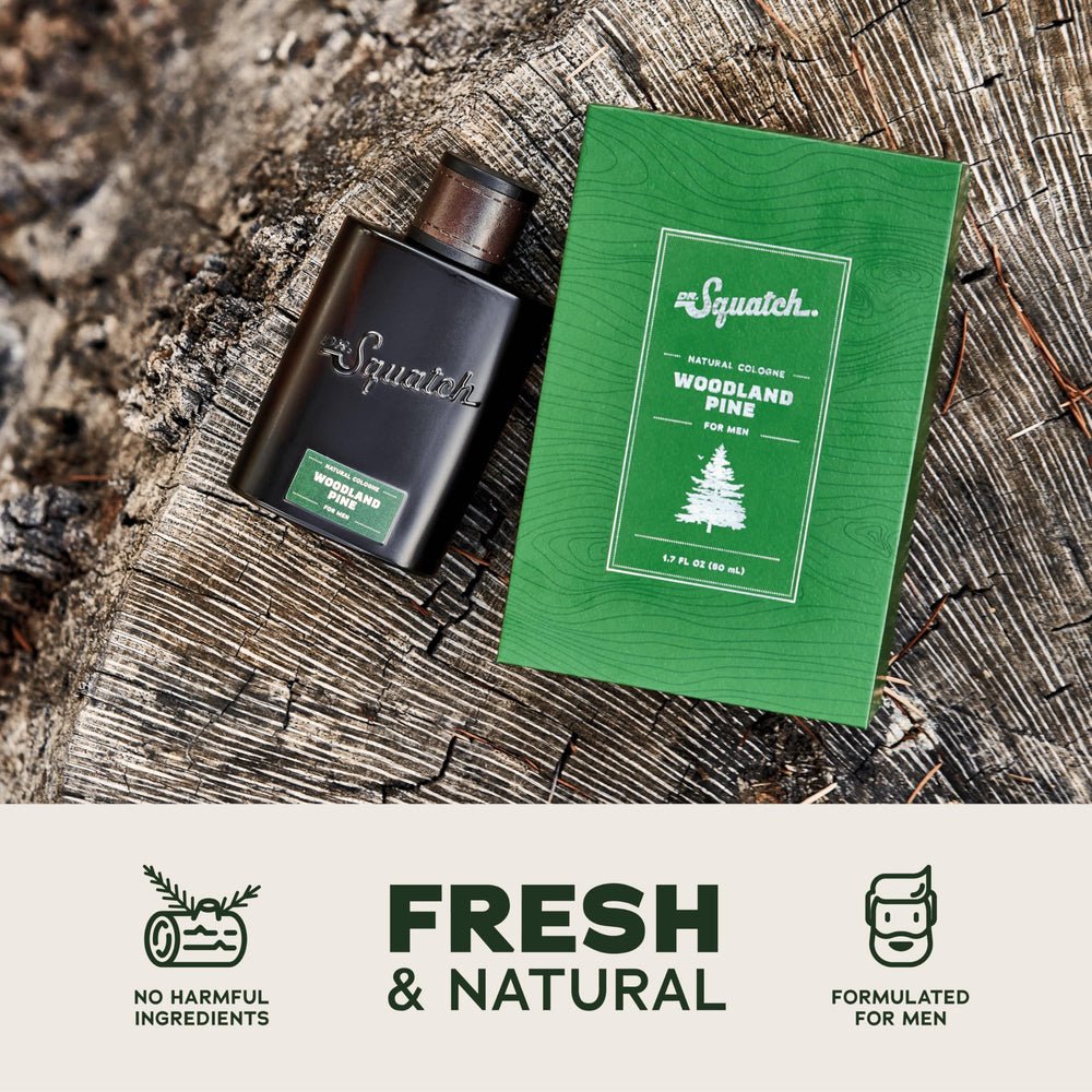 Cedarwood Virginia ingredient featured in Dr. Squatch Woodland Pine.