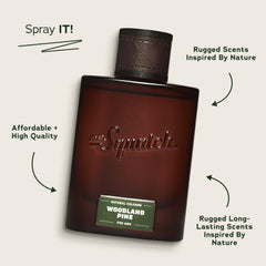 Dr. Squatch Woodland Pine spray nozzle ready for even application.