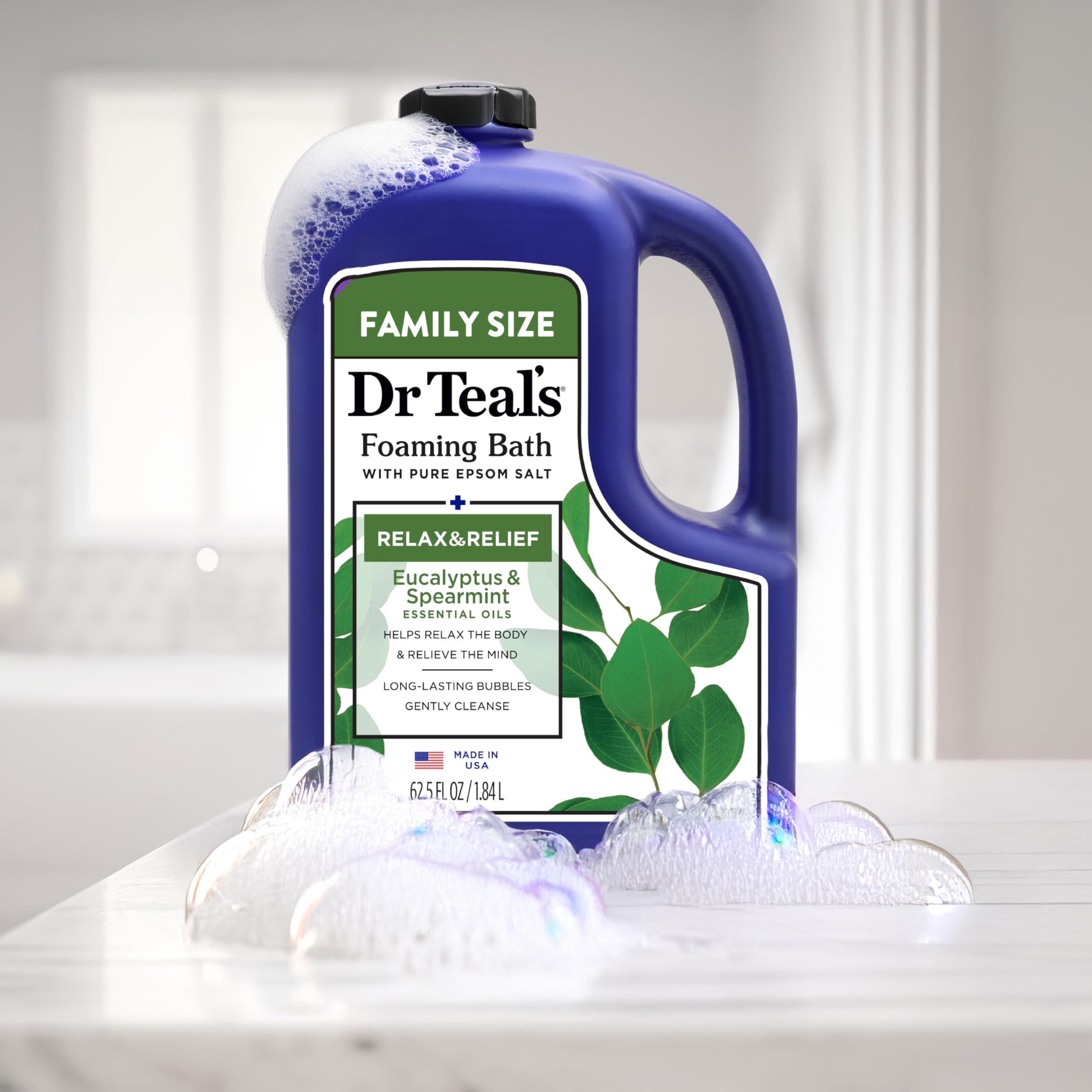 Dr Teal's aceites de eucalipto para aroma vigorizante y relajación de cuerpo.