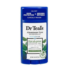 Dr Teal's aplicación diaria, desodorante suave para uso cotidiano.