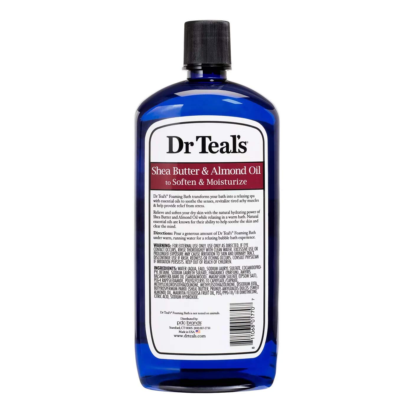 Dr Teal's Aceite de Coco: hidratación nutritiva y espuma cremosa