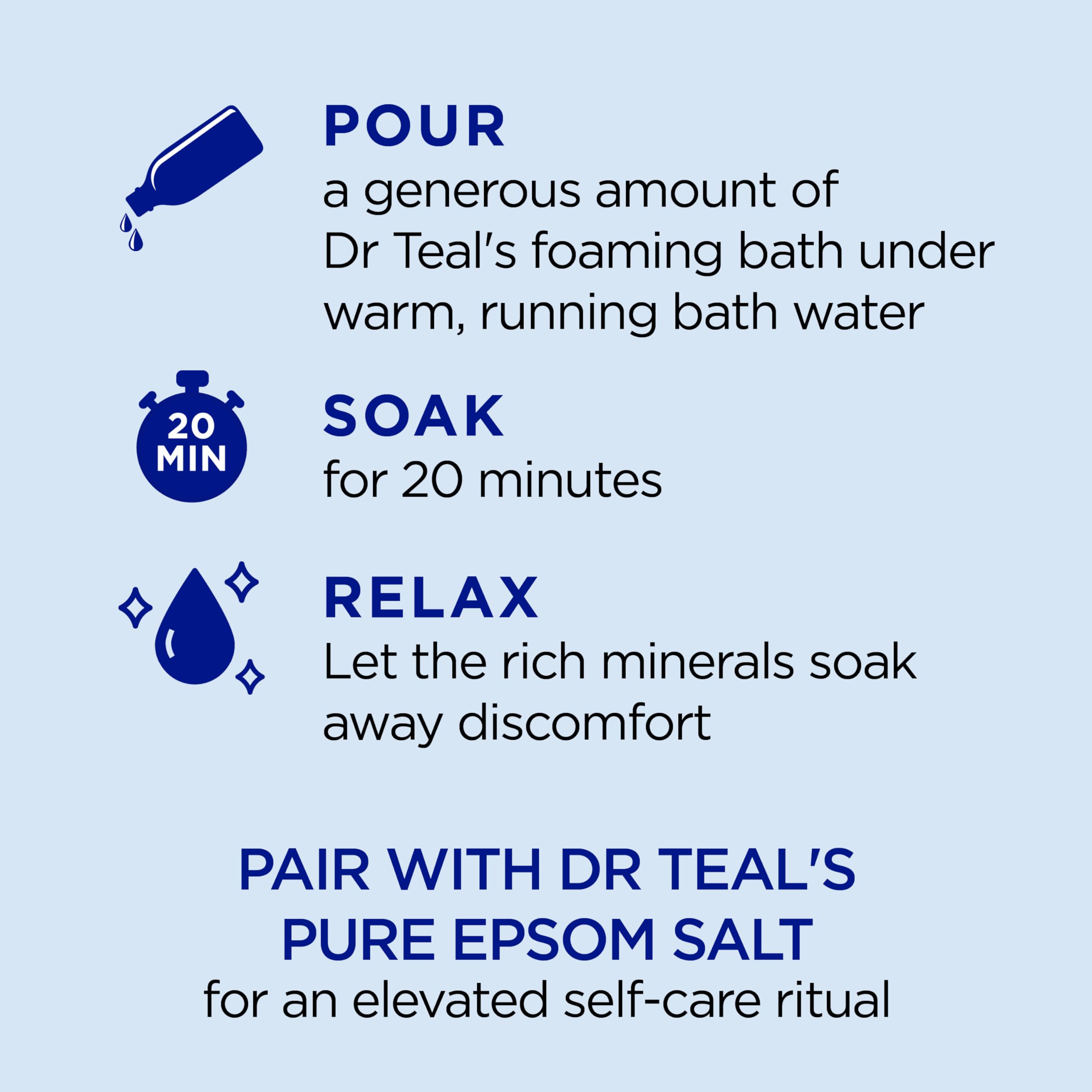 Dr Teal's baño con vitamina C y cítricos para despertar los sentidos