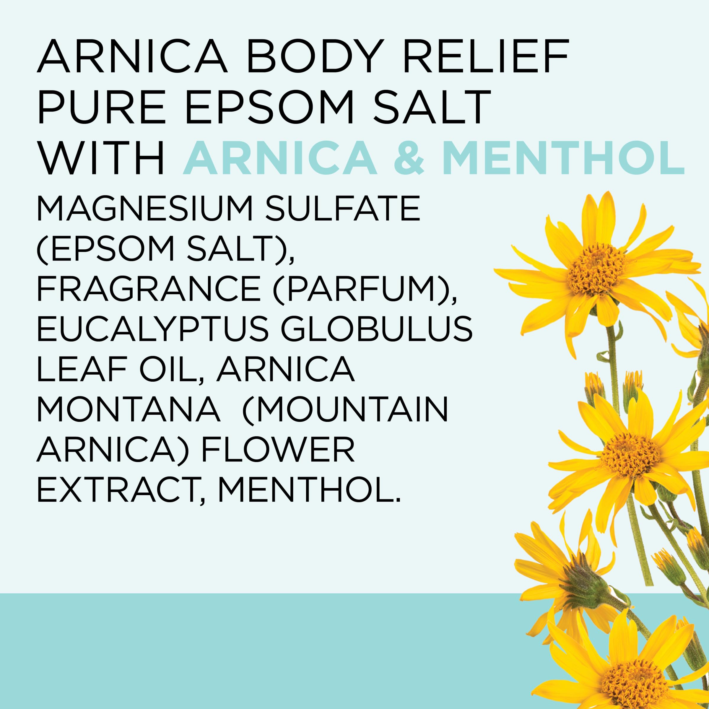 Bath time ritual image hints a 20 minute soak for relaxation