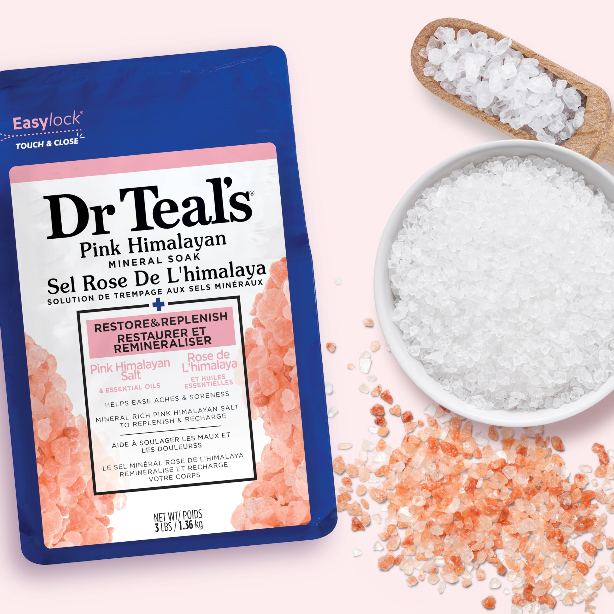 Dr Teal's bergamot-orange essential oils bottle for mood-boosting aroma