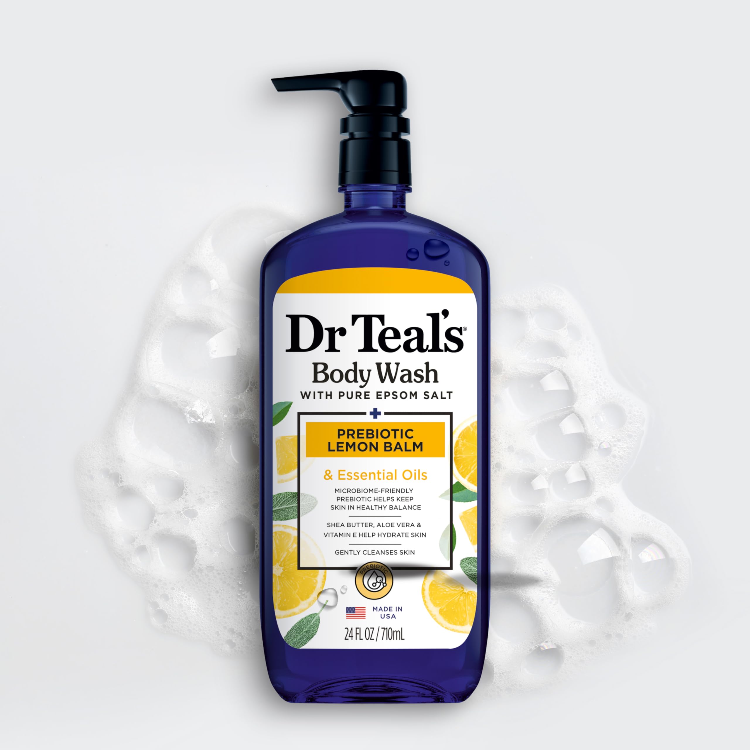 Aromas of sage and thyme in the wash help relax the senses.