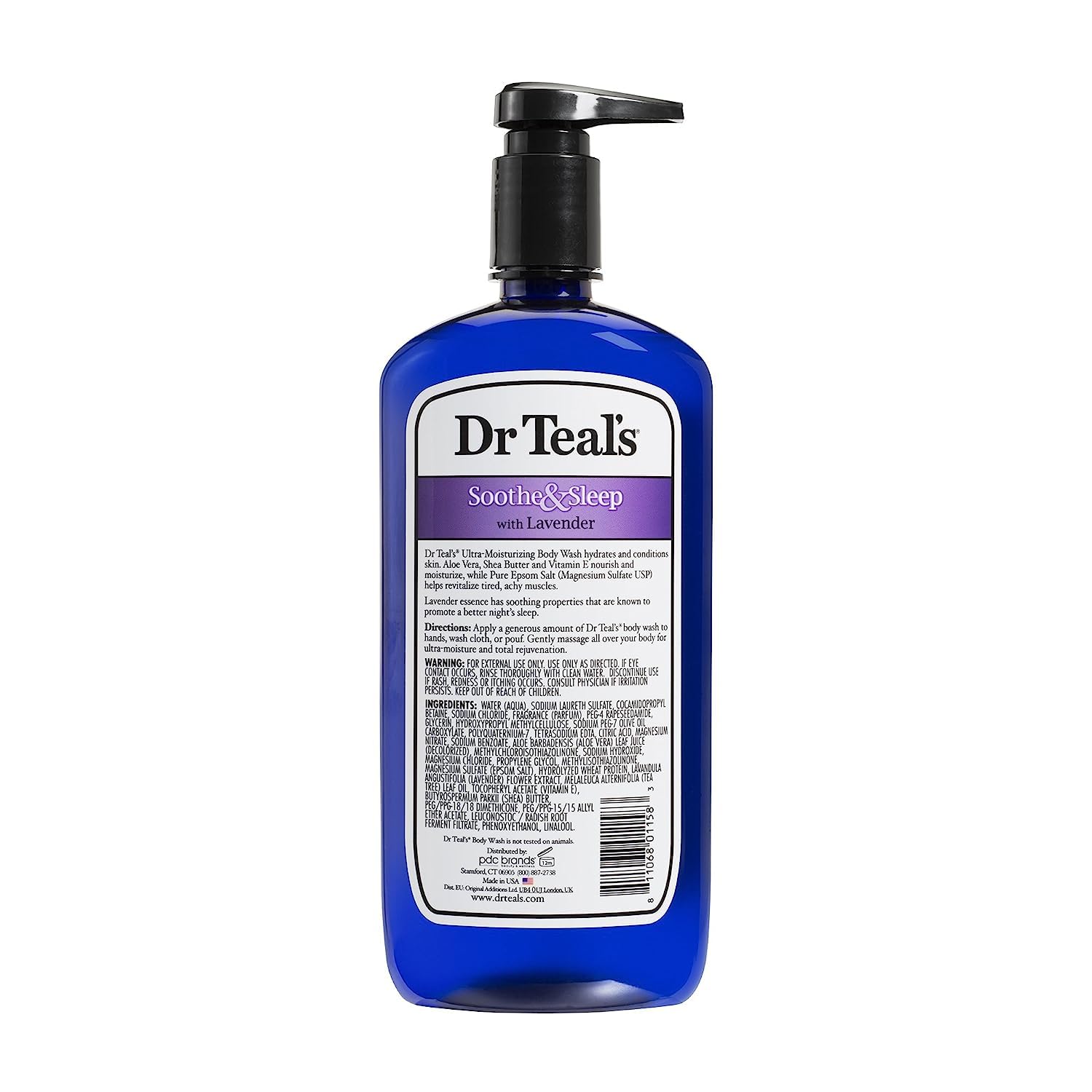 Botella Dr Teal's Lavanda de 24oz para uso diario