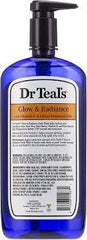 Botella Dr Teal's Vitamina C cítrica de 24oz para piel radiante