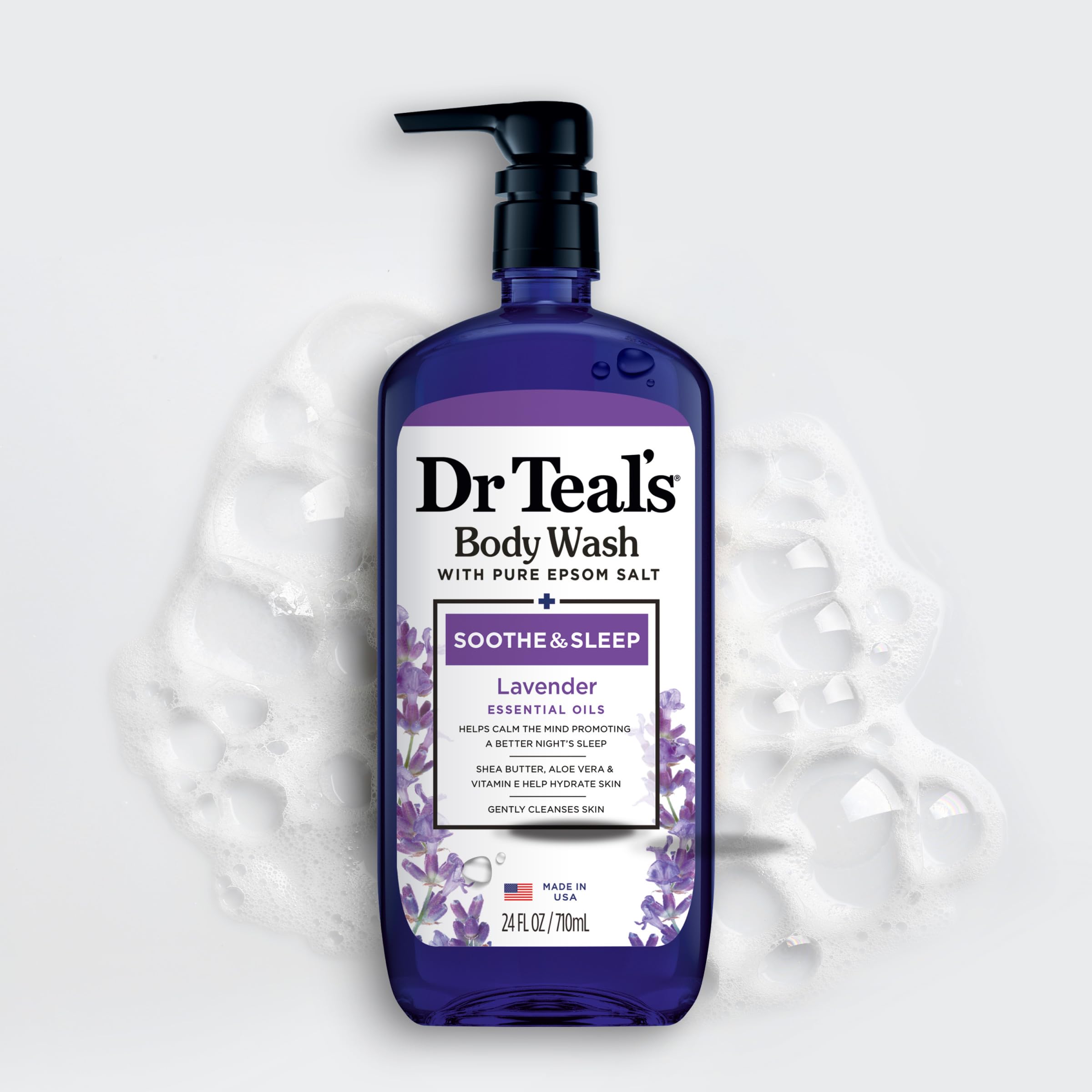 Exfoliación suave con sales de Epsom para renovación