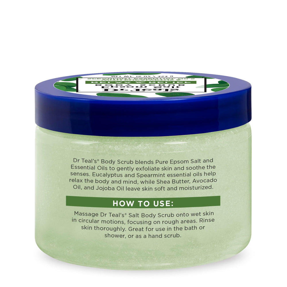 Dr Teal's exfoliante facilita un ritual de spa en casa.